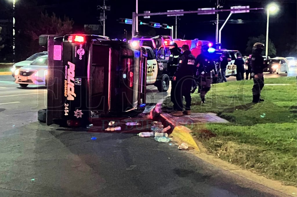 Ignoran alto de la Guardia Nacional y desata balacera; operativo deriva en volcadura de patrulla