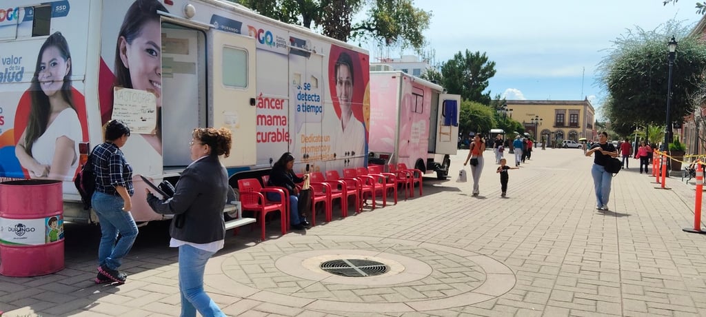 Programa. El módulo móvil que estaba en la Plaza de Armas se retiró el último día de octubre.