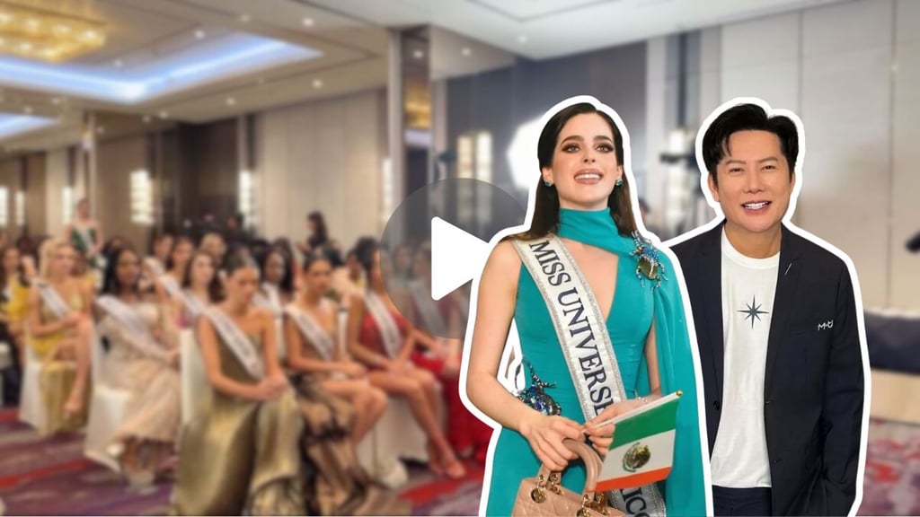 Polémica en Miss Universo: Fátima Bosch enfrenta a directivo tailandés y recibe apoyo internacional