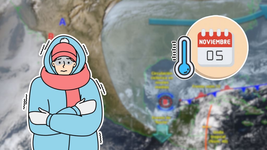 Frente frío 12: estados que esperan temperaturas bajo cero el miércoles 5 de noviembre