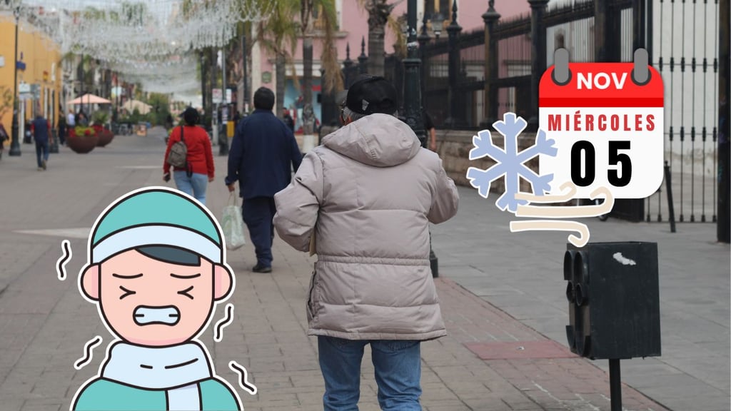 Tras mañana muy fría en Durango, ¿cómo será el clima la tarde de HOY miércoles 5 de noviembre?