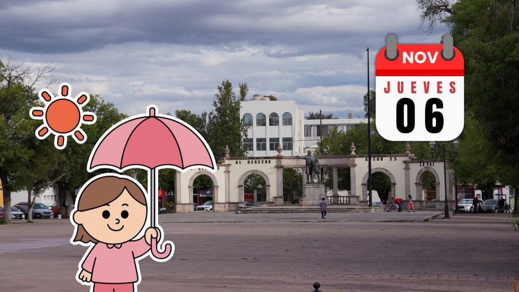 Tarde cálida en la ciudad de Durango: pronóstico para HOY jueves 6 de noviembre