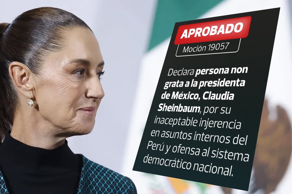 'No intervenimos en Perú': México responde a medida diplomática contra Sheinbaum