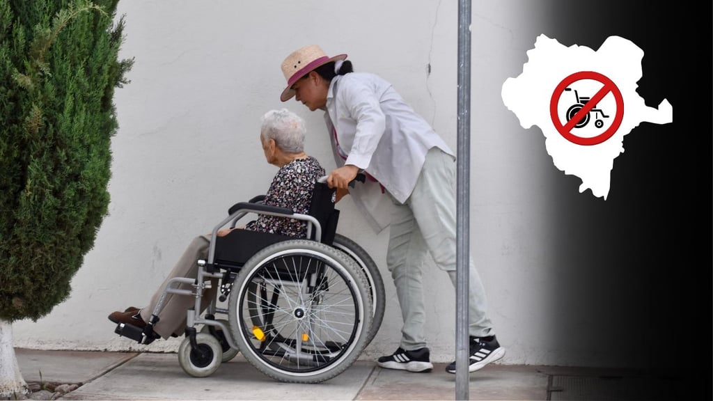En Durango no se garantiza el derecho a la movilidad a usuarios de silla de ruedas, señalan
