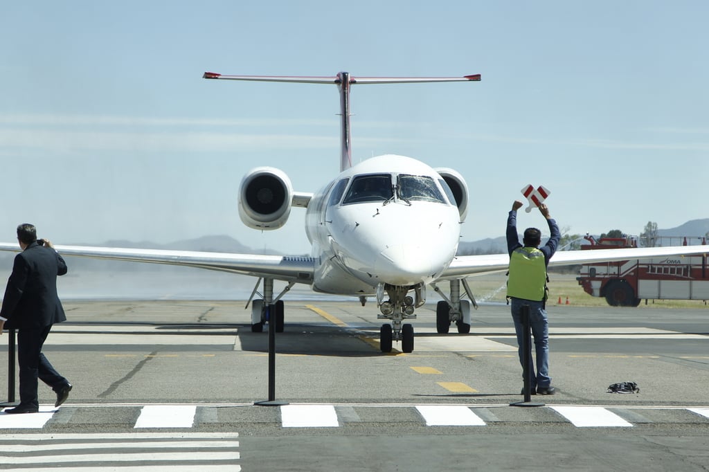 Cantidad. Se ha registrado una buena afluencia durante los primeros días de esta nueva ruta aérea.