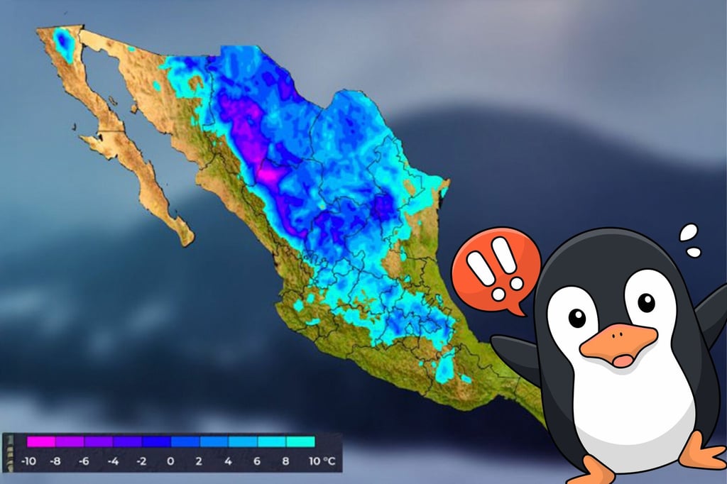 Vórtice polar ingresa a México y así afectará a Durango