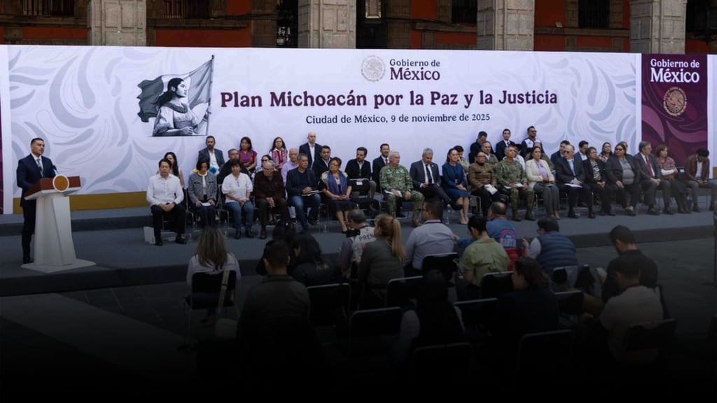 Gobierno de México presenta 'Plan Michoacán por la Paz y la Justicia'