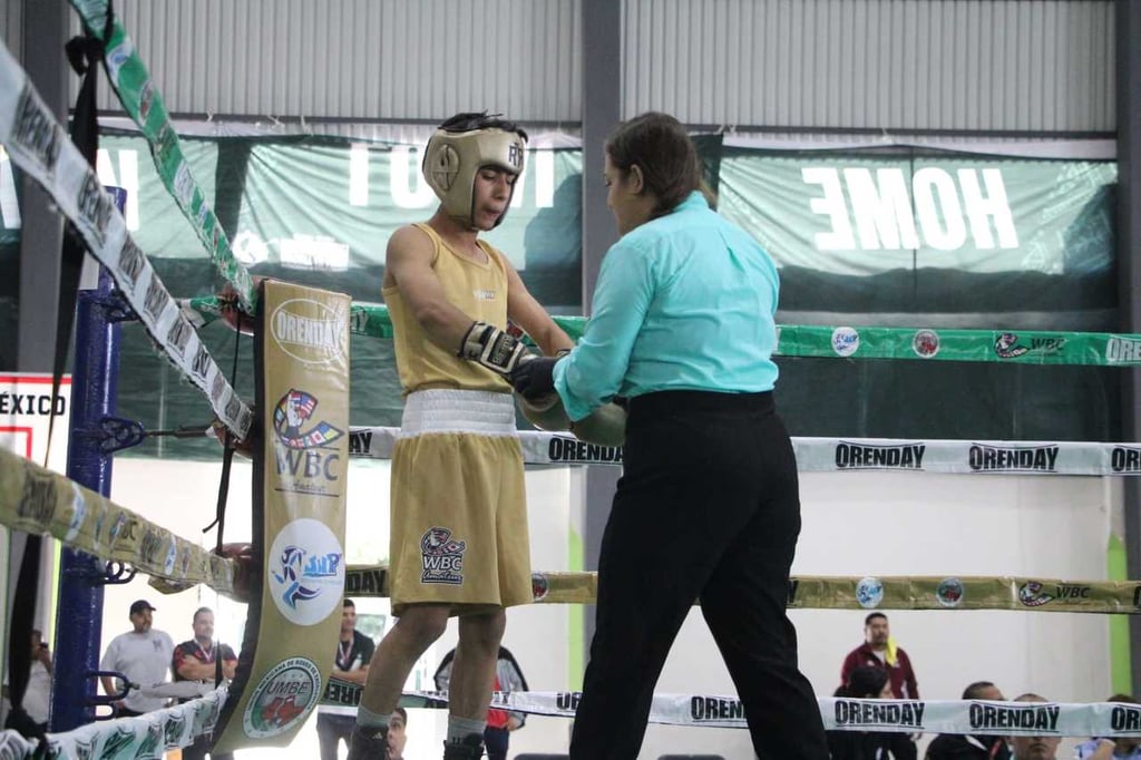 Medallista. El duranguense Hosmar Esquivel ganó la medalla de bronce en Boxeo Popular.