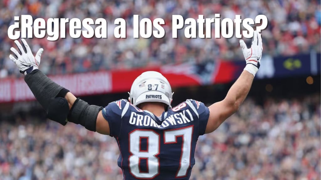 NFL: ¿Rob Gronkowski regresará con los Patriots? Aquí te lo contamos