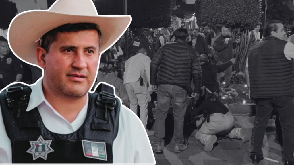 Investigan a la escolta de Carlos Manzo por abatir al asesino cuando ya estaba detenido