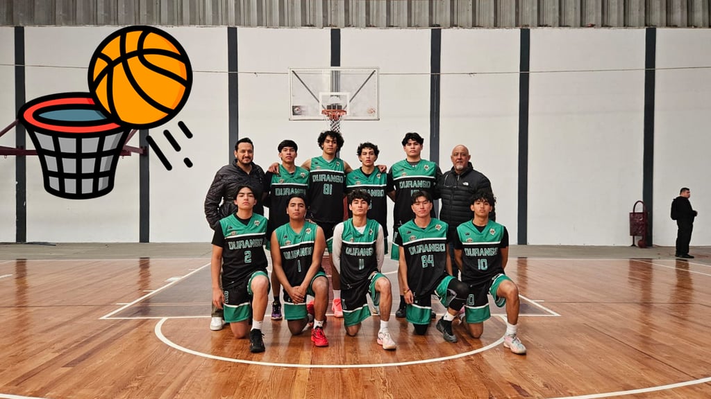 Durango logra doble subcampeonato en el Torneo Nacional Ademeba U19 de baloncesto