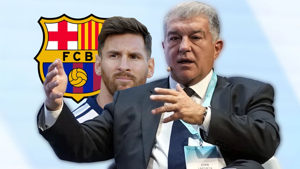 FC Barcelona: Joan Laporta pone fin a la especulación y responde sobre el regreso de Messi