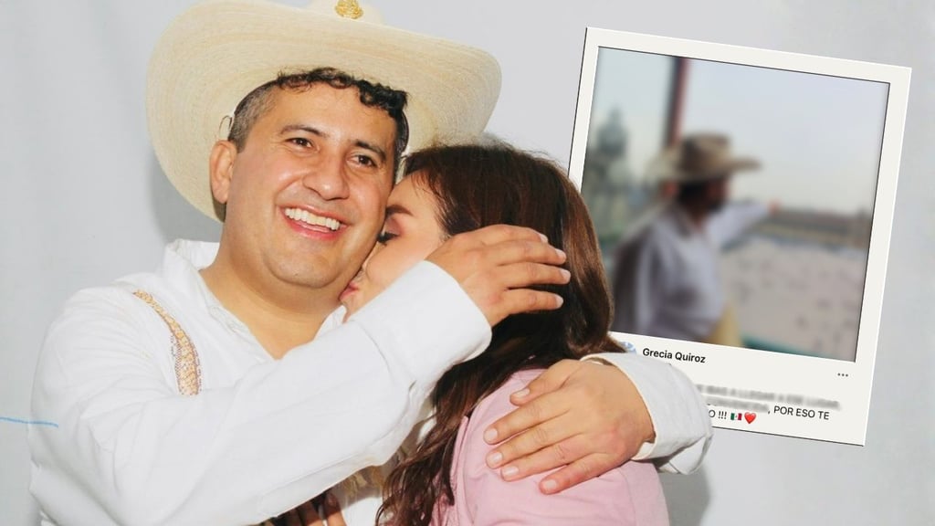 Grecia Quiroz revela foto de Carlos Manzo frente a Palacio Nacional: ‘por eso te quitaron del camino’