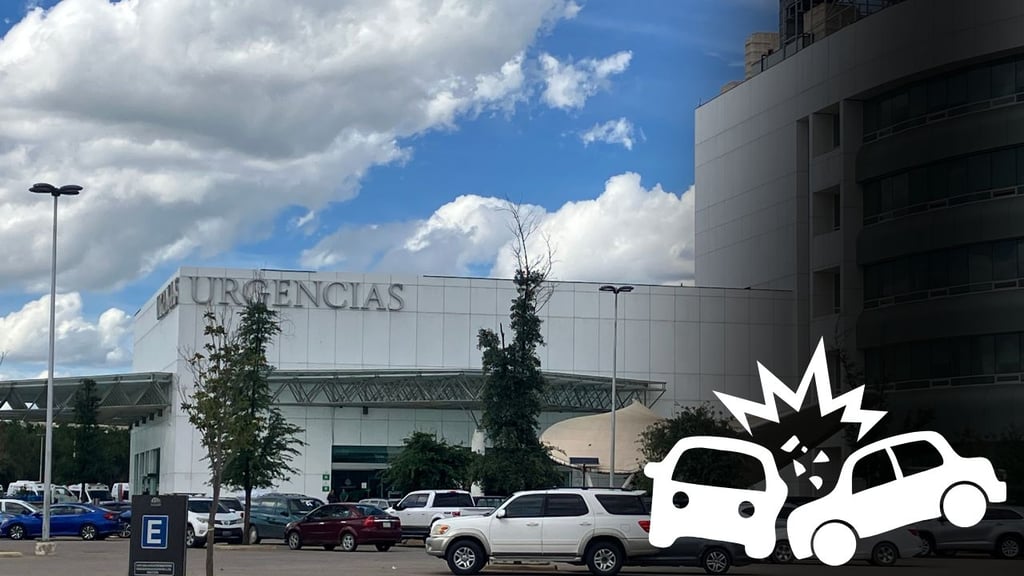 Mujer resulta lesionada tras impacto de coche 'fantasma' en Durango capital