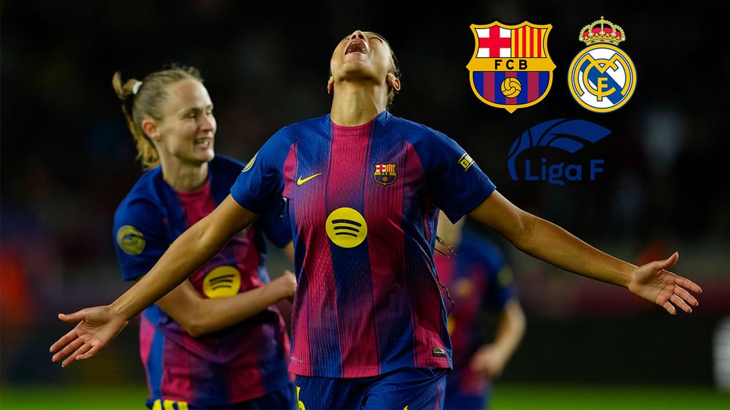 La Liga: FC Barcelona se lleva El Clásico Femenil con goleada por 4-0 ante el Real Madrid