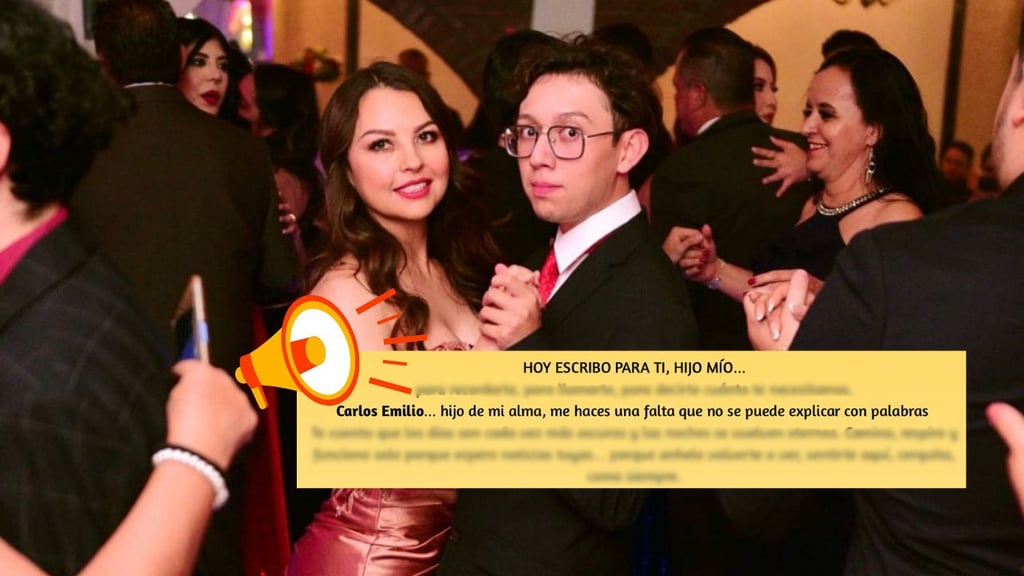 ‘Mamá te espera’: a 41 días de su desaparición, madre de Carlos Emilio mantiene viva la esperanza