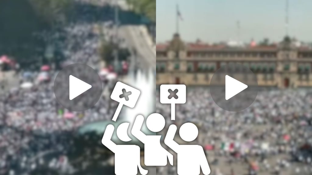 Webcams CAPTAN la movilización por marcha de la Generación Z en Ciudad de México