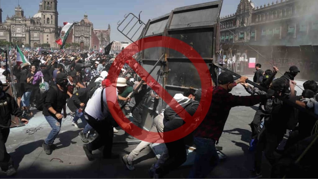 La 4T acusa en el Senado convocatoria conservadora en marcha de la Generación Z