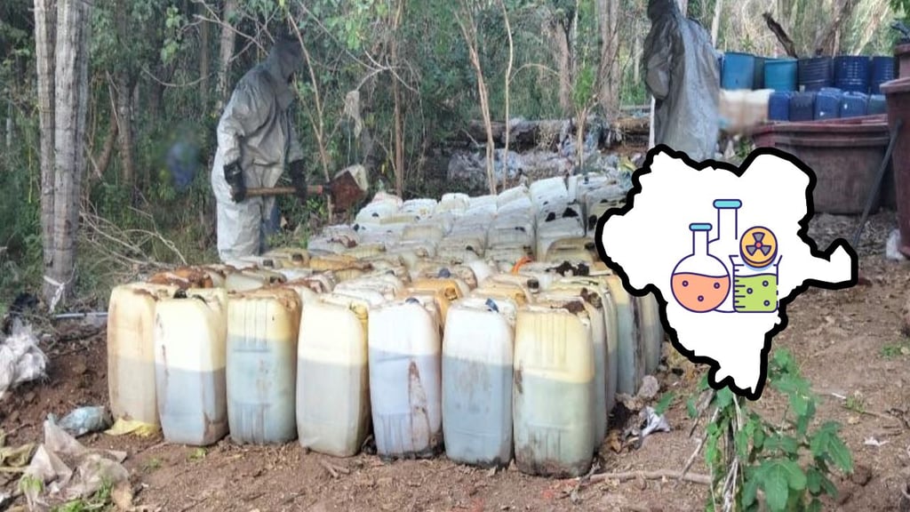 Destruyen narcolaboratorio en Tamazula; golpe económico equivale a 45 millones de pesos