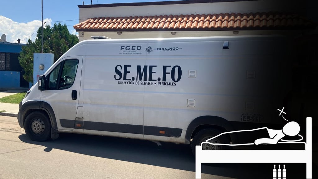 Encuentran a un hombre sin vida en Durango; tenía 2 semanas bebiendo alcohol
