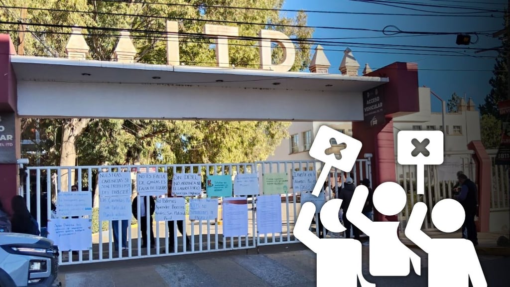 Por falta de insumos, estudiantes de ingeniería química cierran el ITD