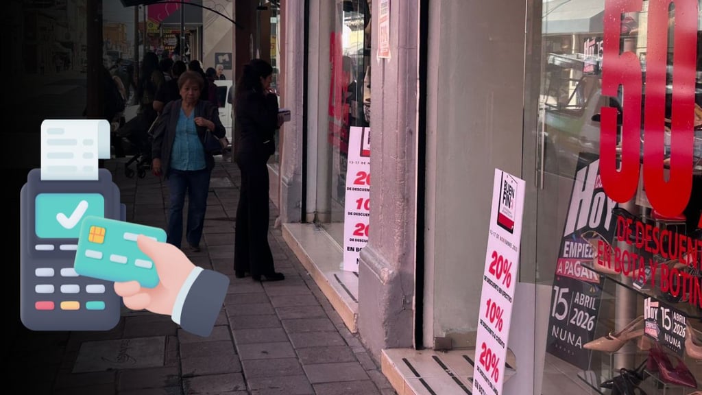 Buen Fin 2025: hubo repunte en ventas con tarjeta de crédito en Durango