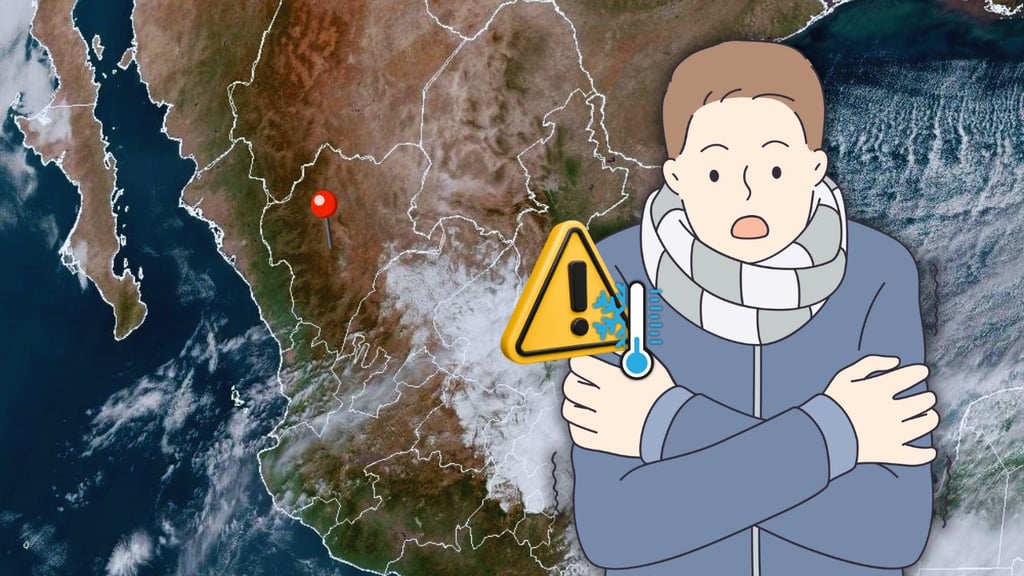 ¿Cuándo llegará el frente frío 16 y con cuántos grados congelará a Durango?