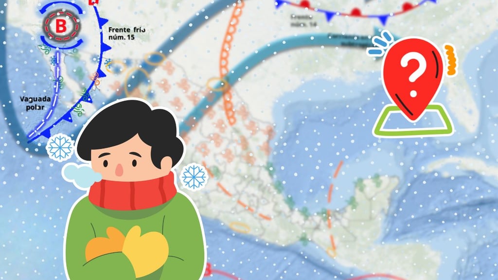 Frente frío 15: ¿en qué estados podría nevar este miércoles 19 de noviembre?