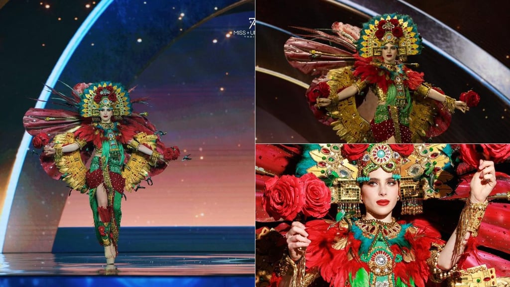 Miss Universo 2025: México rinde tributo a Xochiquetzal, en desfile de Trajes Típicos