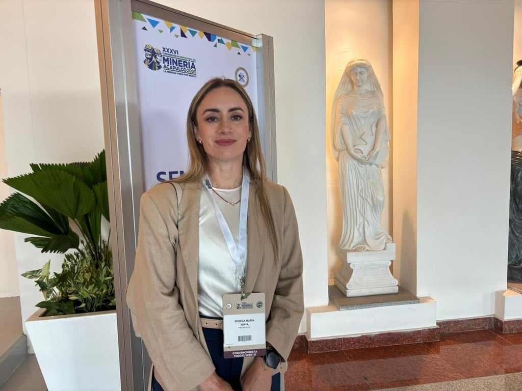 Localización. Rebeca Ayala destacó que una de las cuatro minas activas de la empresa en el país se ubica en San Dimas, Durango.