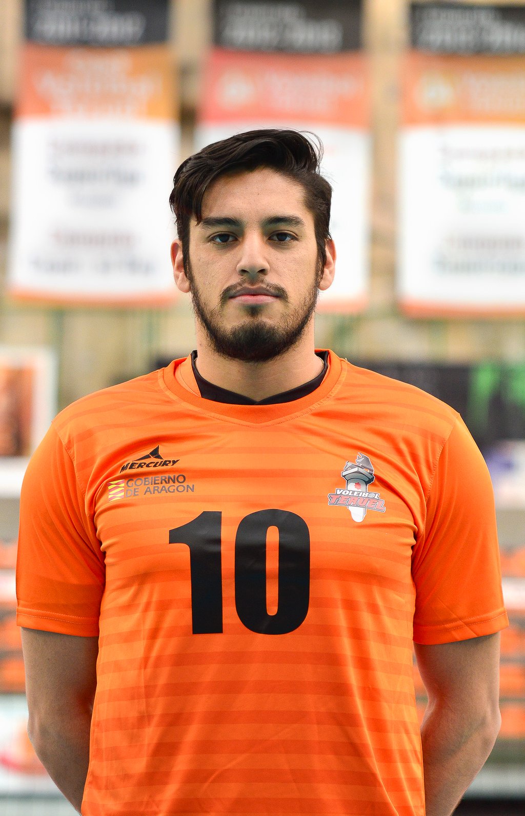 Rostro. El voleibolista mexicano ha militado en ligas de alto nivel en Francia, España, Portugal, Chipre, Líbano y Alemania.