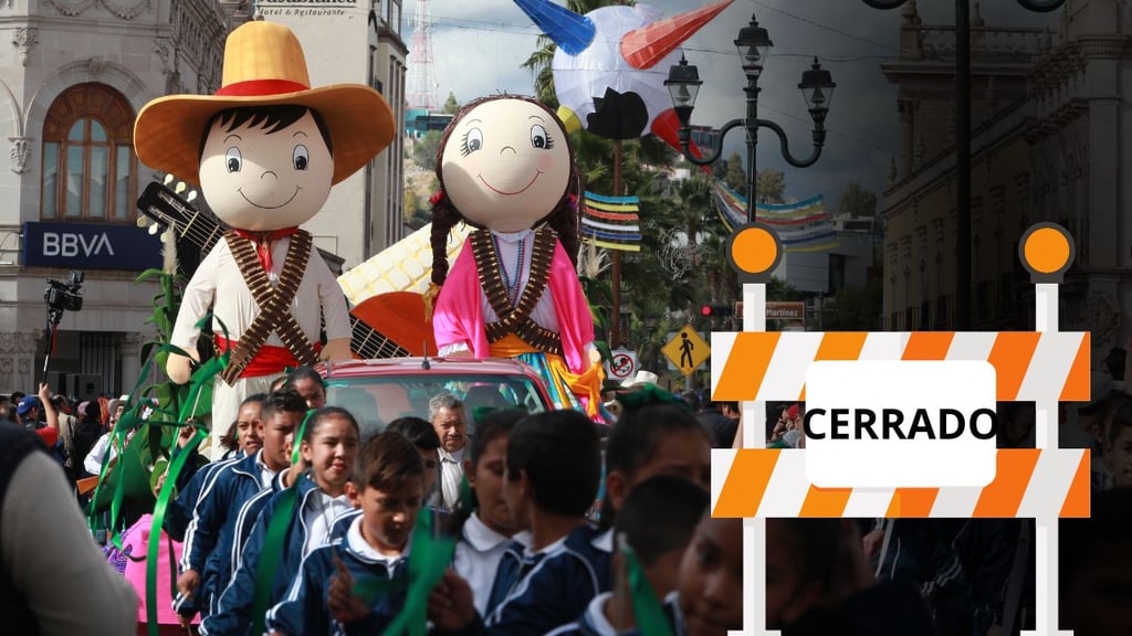 Desfile del 20 de Noviembre: estas calles de Durango están cerradas, tómalo en cuenta si vas al Centro