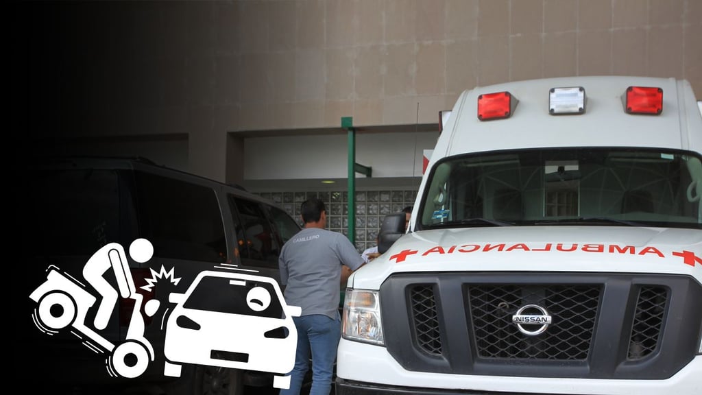 Motociclista choca con camioneta y queda lesionado, en Vicente Guerrero