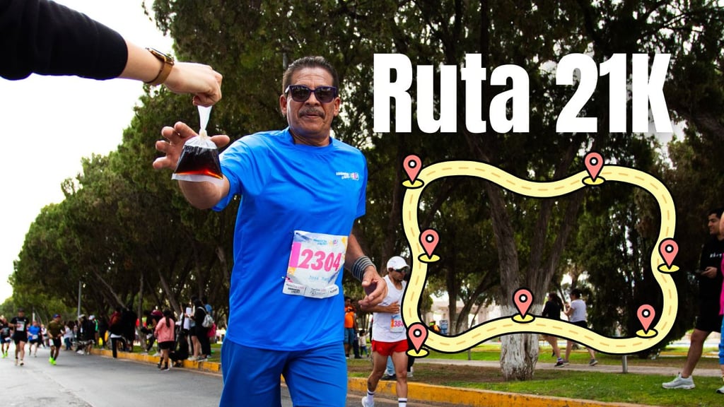 Esta es la ruta para el Medio Maratón de este fin de semana en Durango