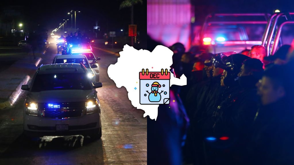 Reforzarán en Durango los operativos de seguridad para cierre del 2025