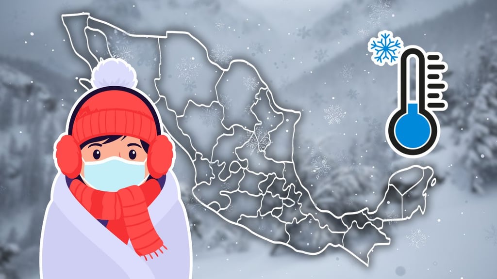Por primera tormenta invernal y frente frío 16, ¿qué estados tendrán heladas este fin de semana?