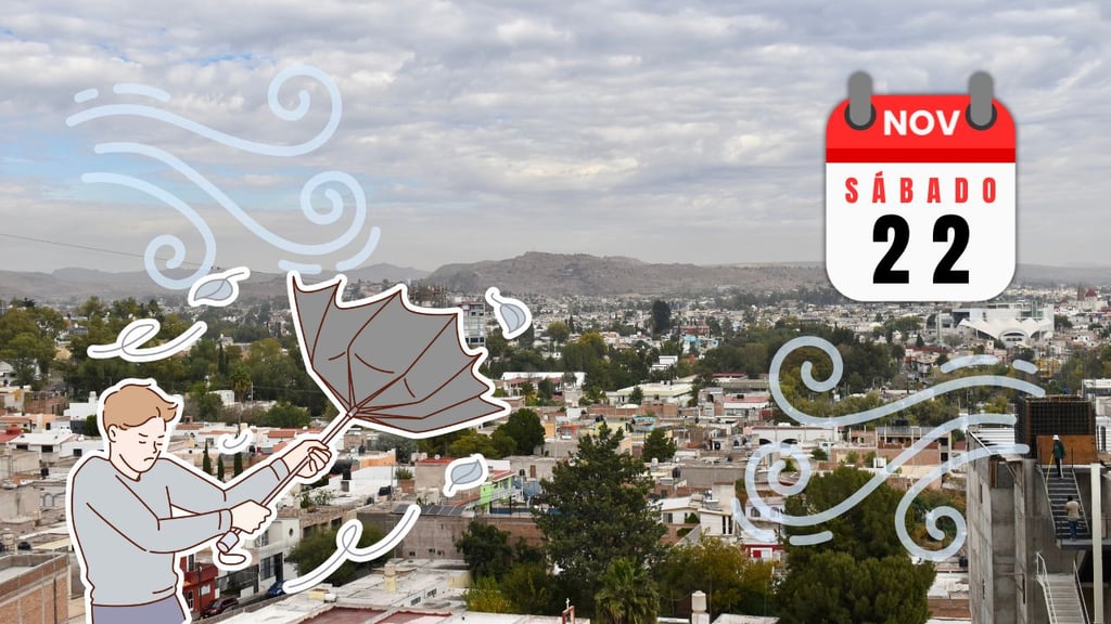 Fuertes vientos en Durango HOY sábado 22 de noviembre: este es el pronóstico para el día