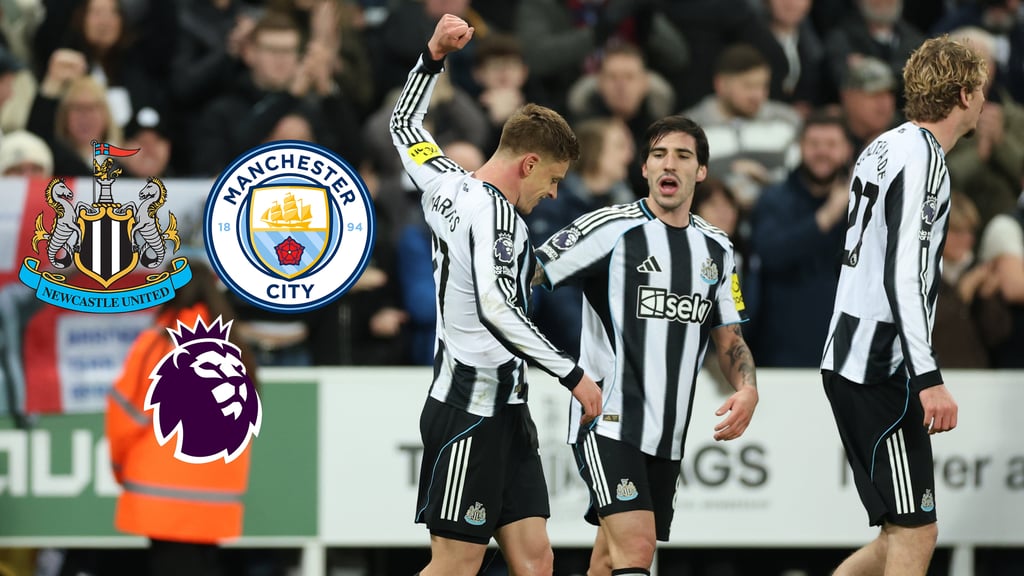 Premier League: Newcastle United derrota 2-1 al Manchester City y escapa de la zona del descenso