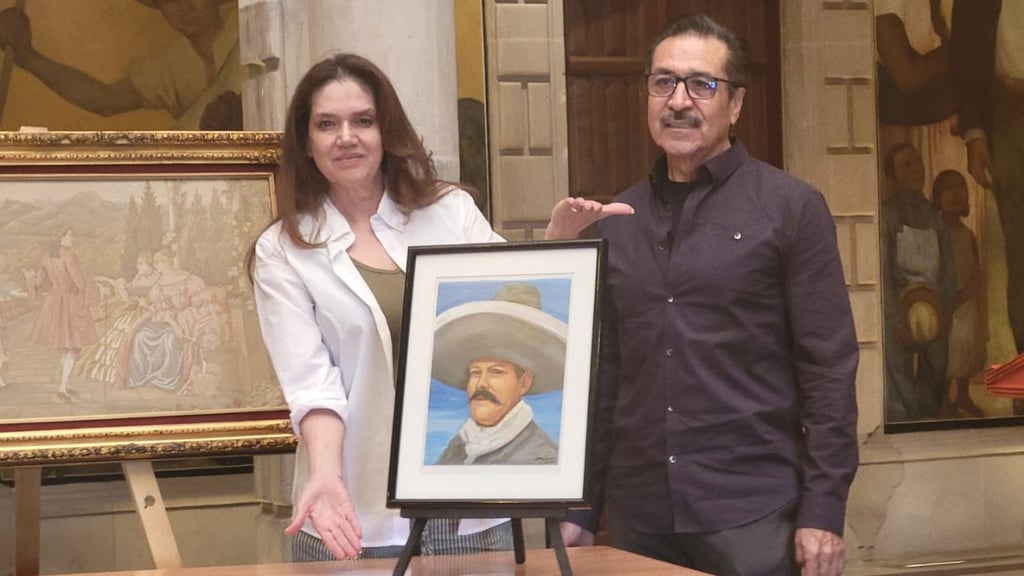 Artista puertorriqueño dona obra al Museo Francisco Villa