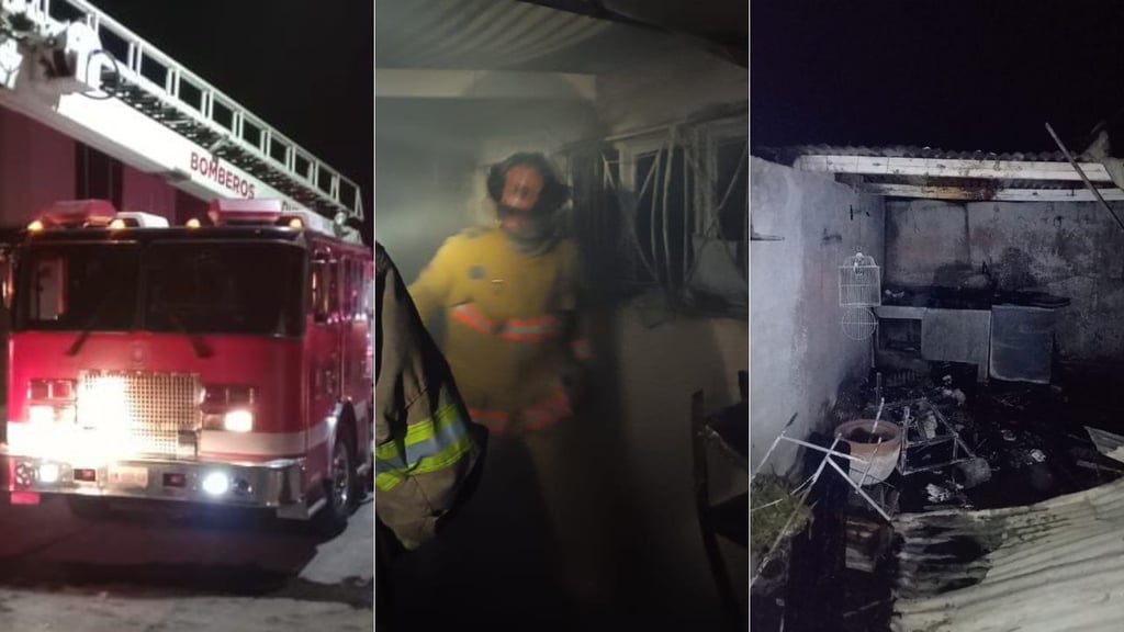 Incendio moviliza a Bomberos en la colonia IV Centenario