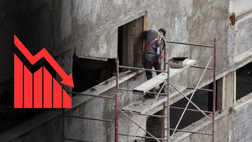 Sector de la construcción en Durango, en caída, según Inegi