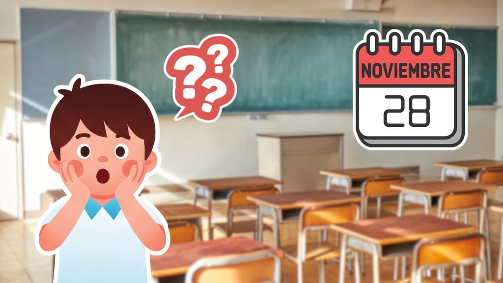 SEP: ¿Habrá suspensión de clases este viernes 28 de noviembre? Esto dice el calendario