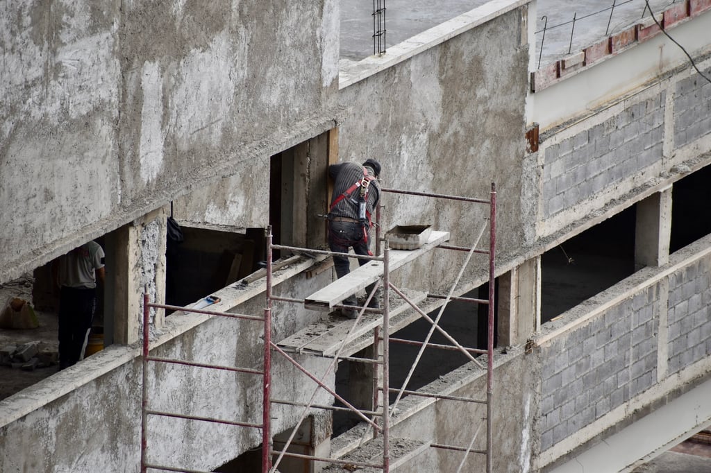 Cae en Durango 51.4% el sector de la construcción, revela Inegi