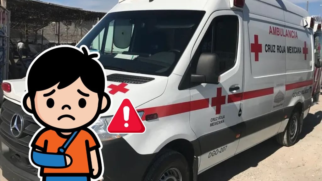 Niño de 10 años es lesionado por compañero con un compás dentro de primaria en Gómez Palacio