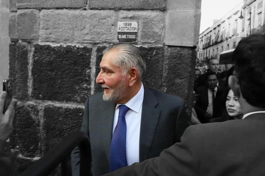 Adán Augusto acude a reunión en Palacio Nacional con Claudia Sheinbaum; no quiso dar declaraciones