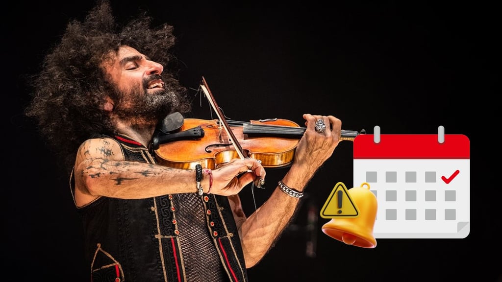El violinista libanés Ara Malikian se presentará en Durango