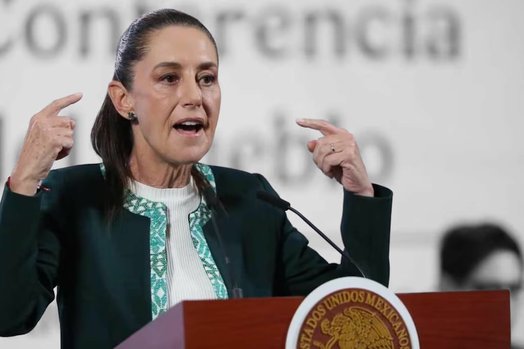 'Del extranjero no vienen a decirnos qué hacer': Sheinbaum a Triana por su denuncia en EU