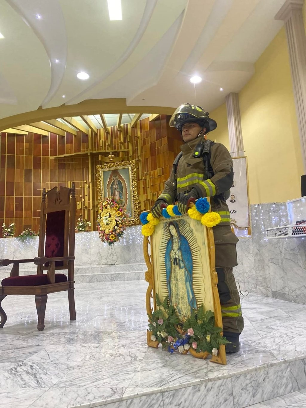 Tradicional. El personal ha realizado durante años la peregrinación principalmente para dar gracias.