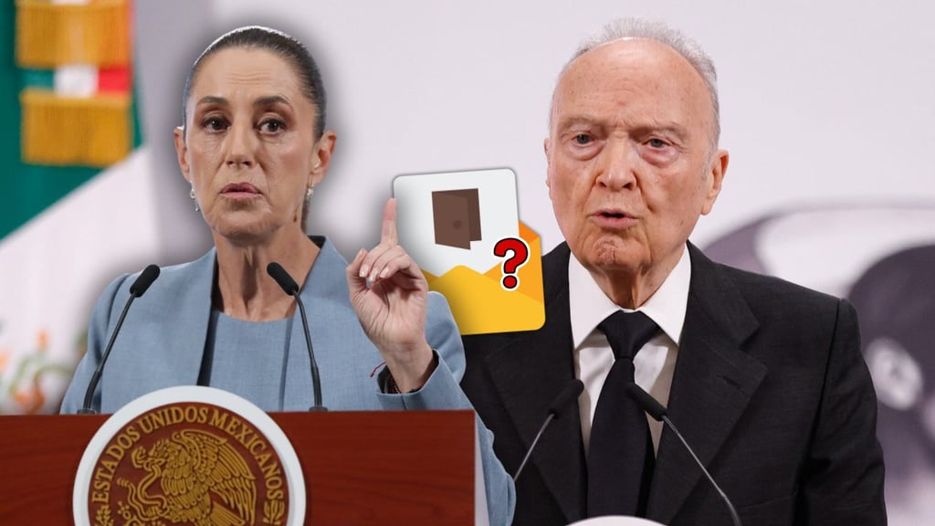 ¿Alejandro Gertz Manero renunciará a la FGR? Esto dijo Sheinbaum sobre el tema