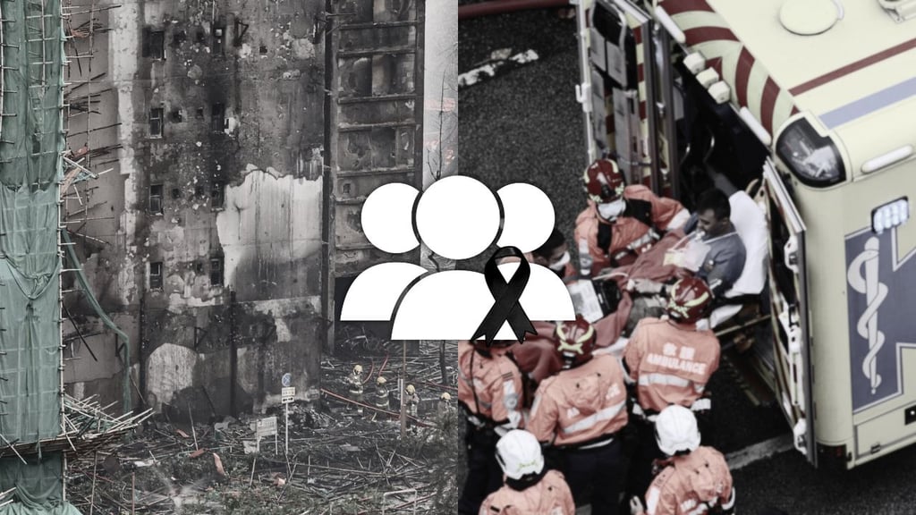 Incendio en Hong Kong: aumenta a 75 la cifra de fallecidos; 279 personas siguen desaparecidas